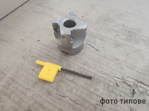 Фреза торцева (фрезерна швидкісна головка) ф 50 z=4 90˚ TAP400R-50-22-4T під т/с пластину APMT 1604 пос. 22 OTTIMO