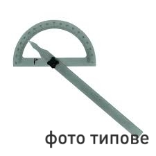 Кутомір-транспортир 0-180 °, d = 100 мм, L = 150 мм OTTIMO