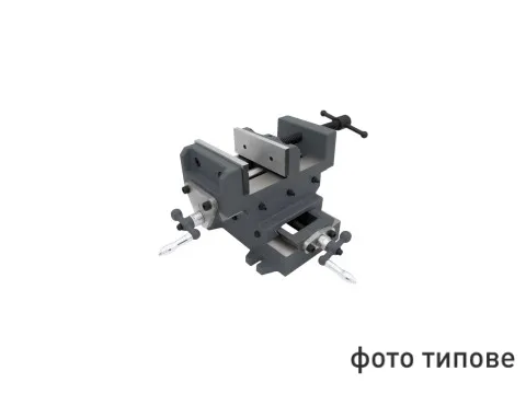 Лещата верстатні координатні з 2-ма супортами неповоротні L губок 150мм, серія Q97 OTTIMO